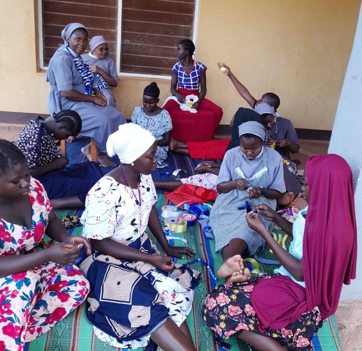 Grupa kobiet w Tanzanii