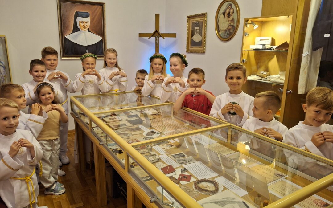 Pielgrzymka dzieci do s. Dulcissimy
