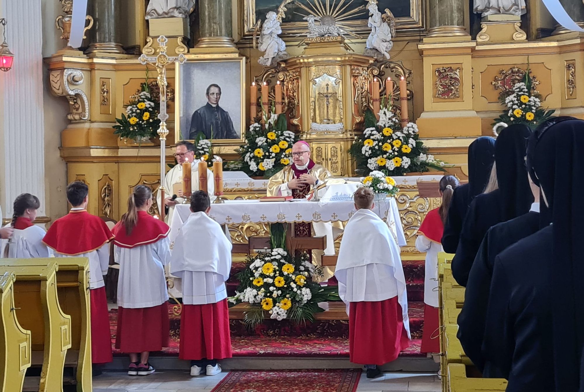 Predigt von Bischof Waldemar Musioł in Rudziczka.