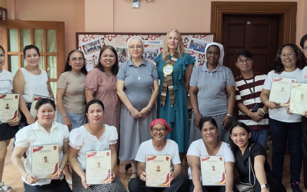 Sewing course at our convent in Manila